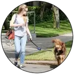 SafeSound Alarm for women walking her dog